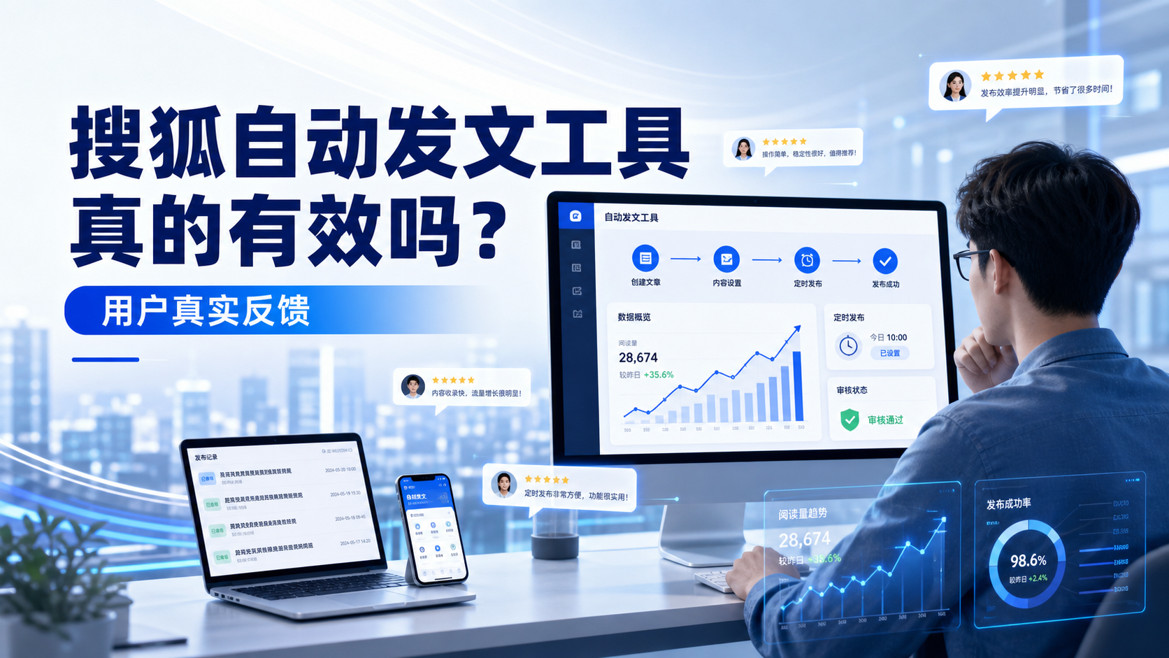 搜狐自动发文工具真的有效吗？张家口用户的真实反馈